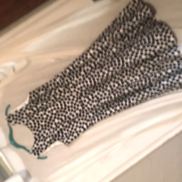 White and black polka dots dress - Picture 1 of 5